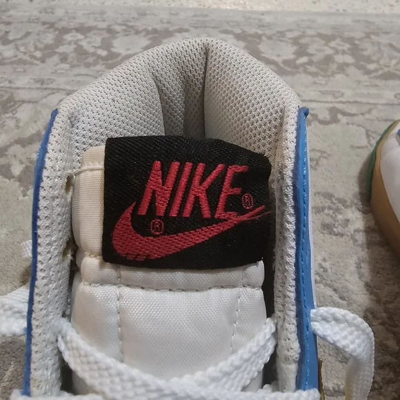 Nike Blazer Mid 77 Limited Edition Multicolor Mismatch Leather Sneakers - Picture 9 of 9